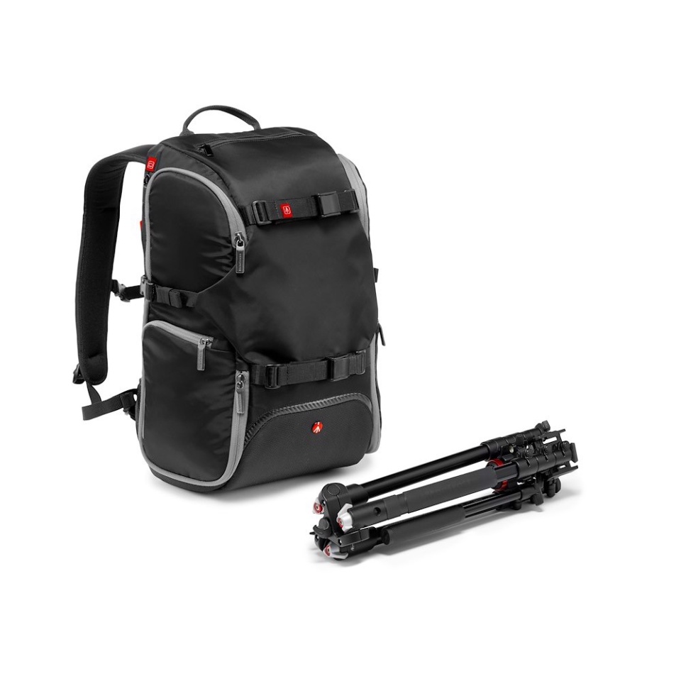 Balo máy ảnh Manfrotto Travel Backpack Black