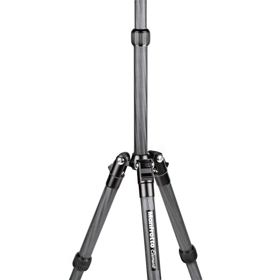 Bộ chân máy ảnh Manfrotto Element Carbon Fiber Tripod Black (Small)