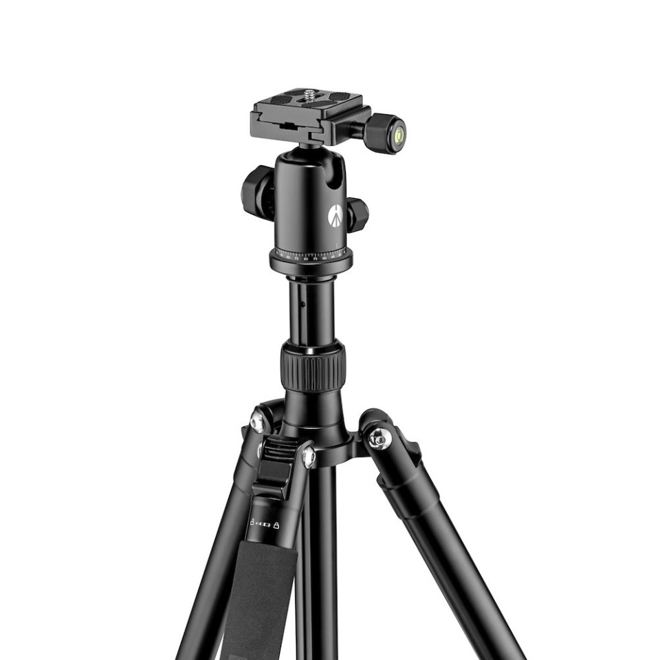 Bộ chân máy ảnh Manfrotto Element Big Traveller Aluminium Tripod & Ball Head Black