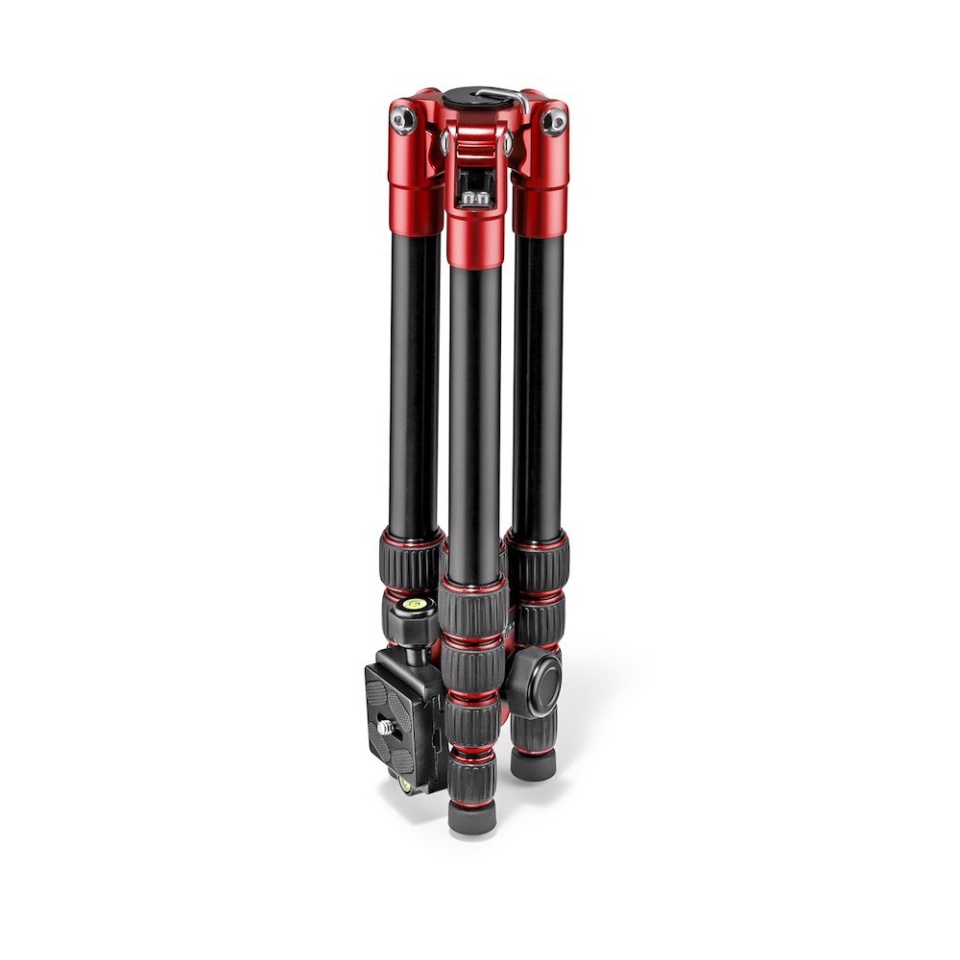 Bộ chân máy ảnh Manfrotto Element Small Traveller Aluminium Tripod & Ball Head Red