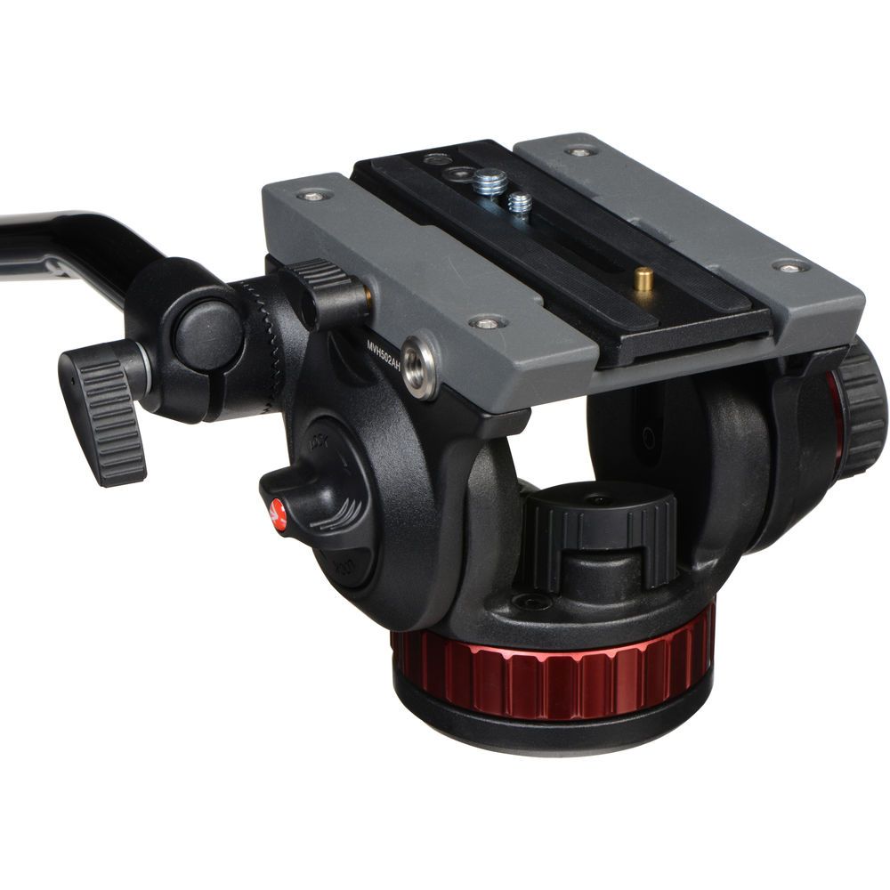 Đầu chân máy quay Manfrotto Pro 502 Video Head Flat Base