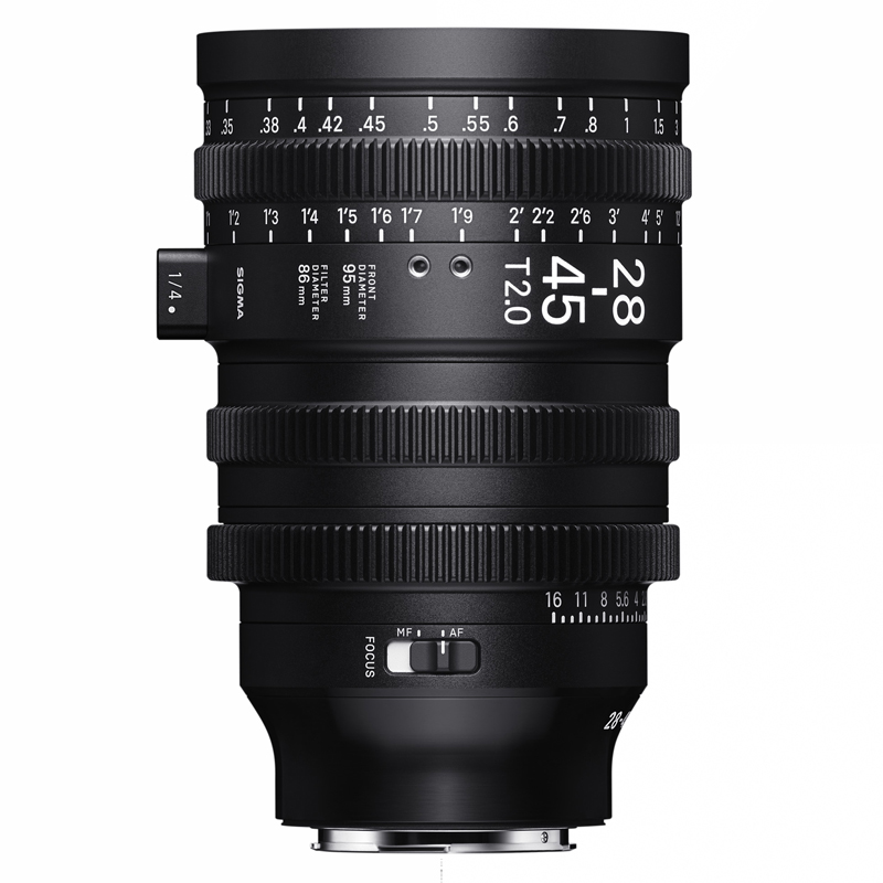 Ống kính Cine Sigma 28-45mm T2 AF ngàm Sony E