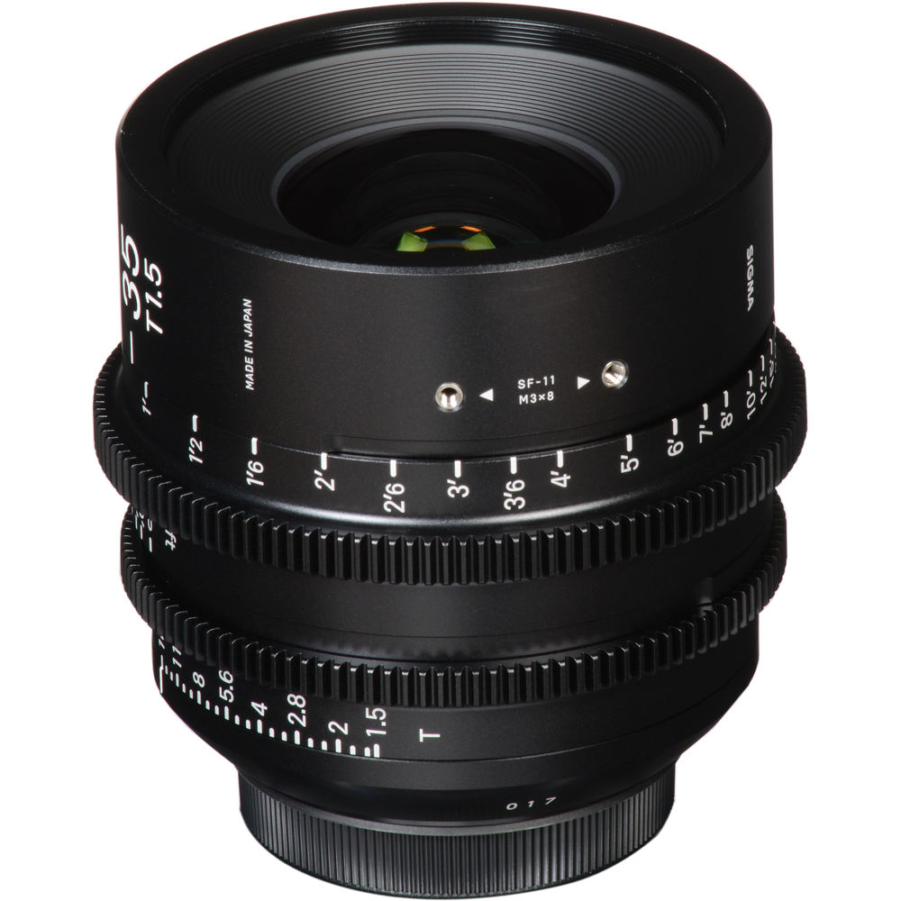 Sigma 35mm T1.5 Fully Luminous FF High-Speed Prime Sony E-Mount, Feet