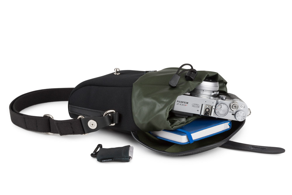 Túi ống nhòm Billingham Galbin 8 - Black/Black