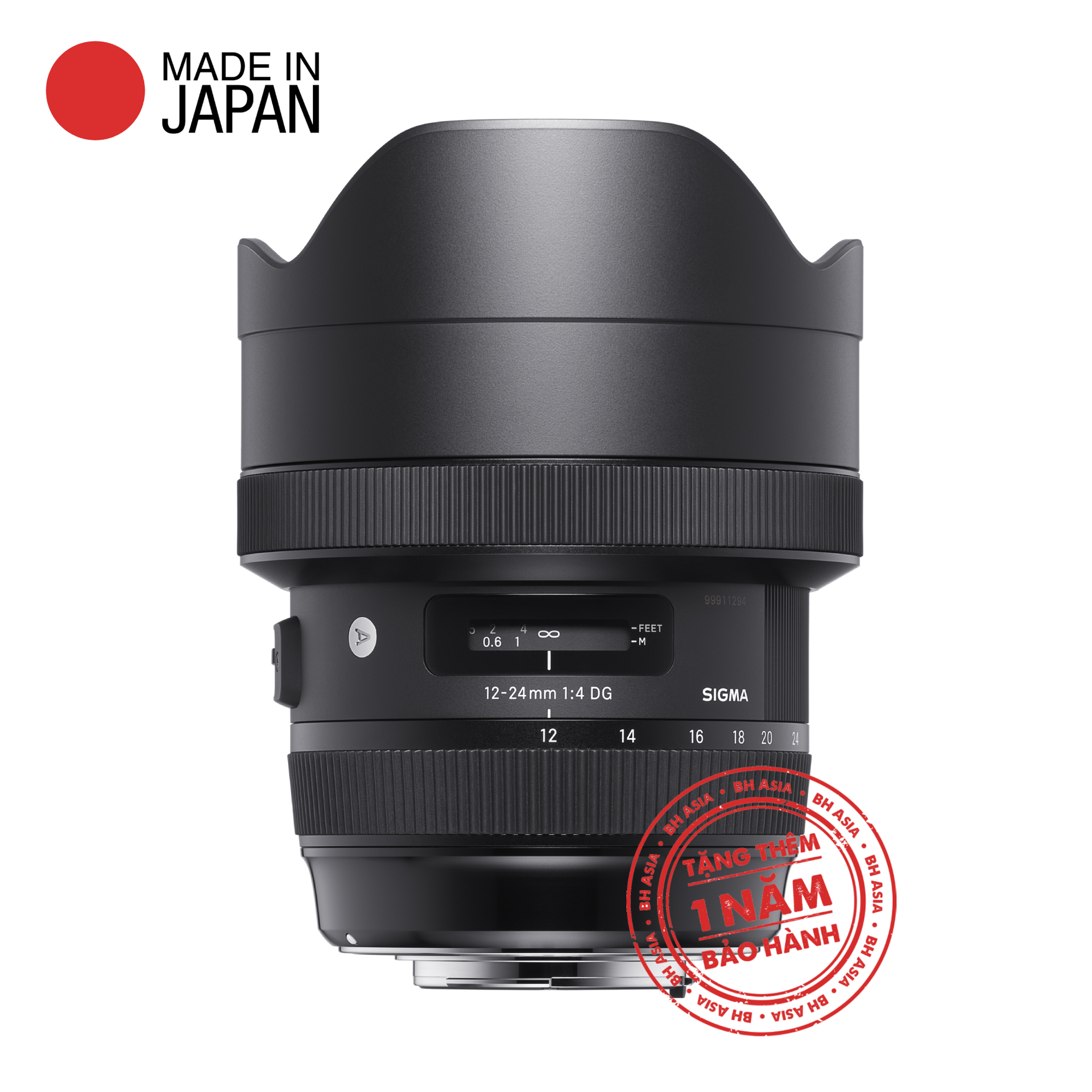 Ống kính Sigma 12-24mm f/4 DG HSM Art ngàm Sigma SA