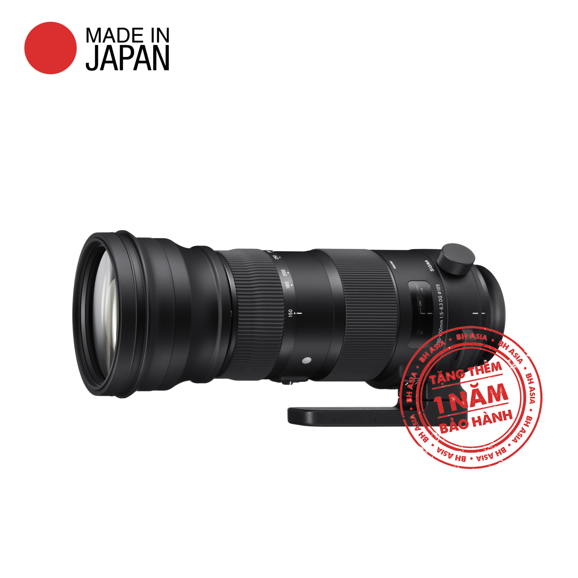 Ống kính Sigma 150-600mm F5-6.3 DG OS HSM (Sport) Ngàm Sigma SA