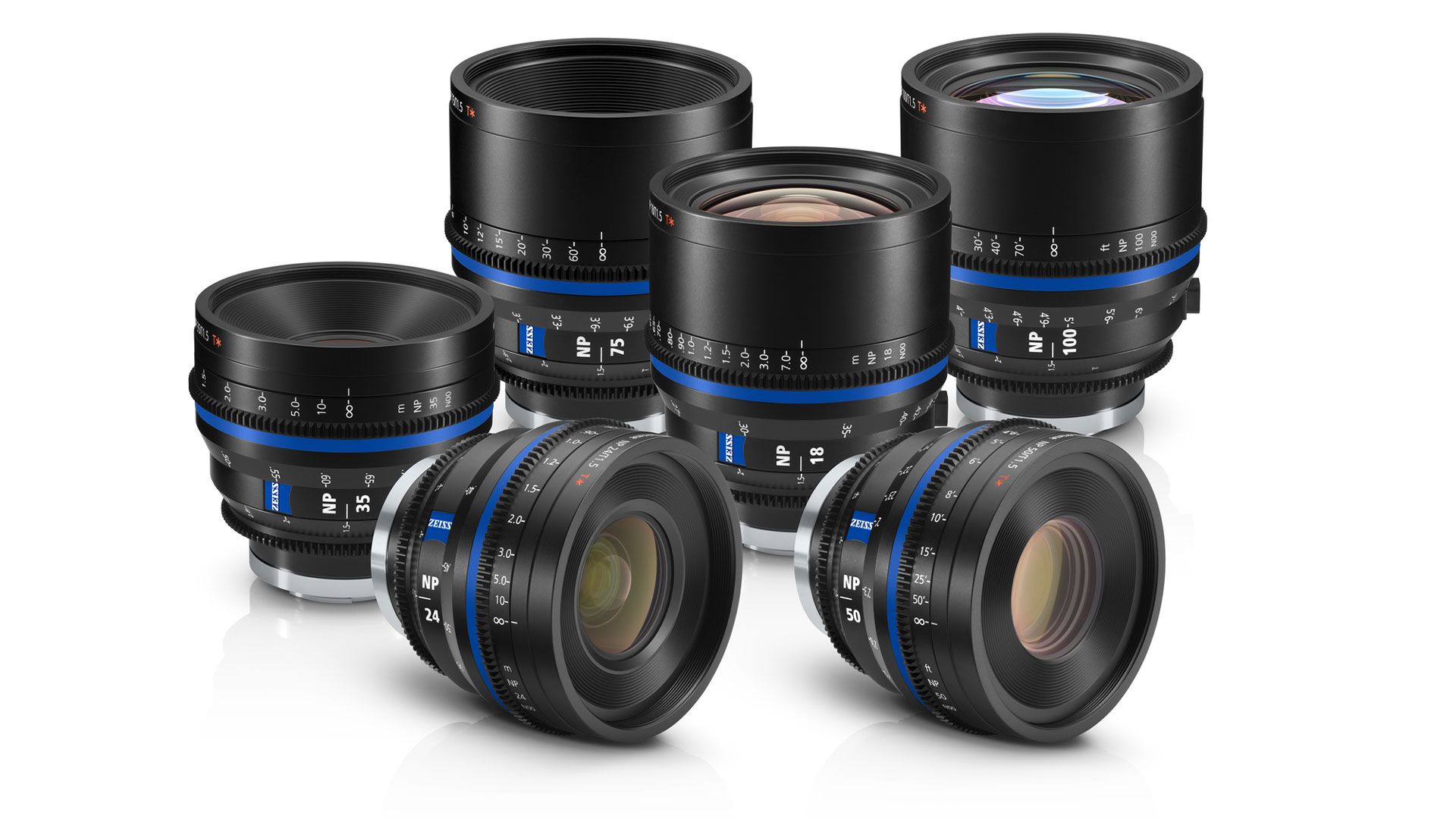 Bộ 6 ống kính CINE ZEISS Nano Prime (Sony E, Feet)