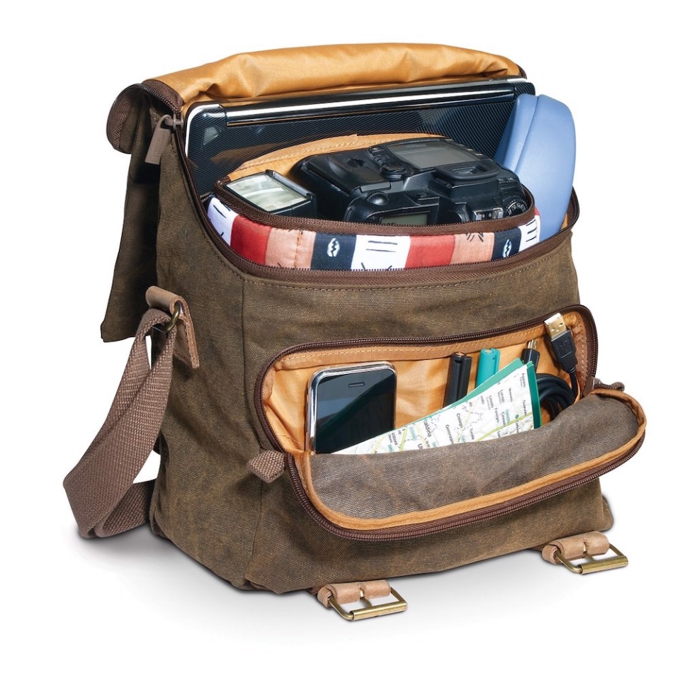 Túi máy ảnh National Geographic Africa Midi Satchel NG A2540 Màu Nâu da